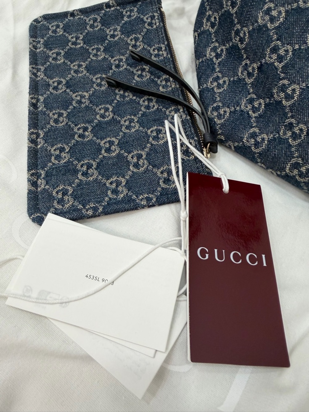 Brand new Gucci Giglio Denim small GG Bag Cruise 2026 w tags - Picture 6 of 14